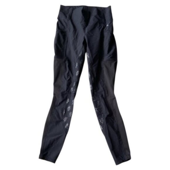 Womens Horze Leah Full Grip Riding Tights Black size 24 - Picture 5 of 10